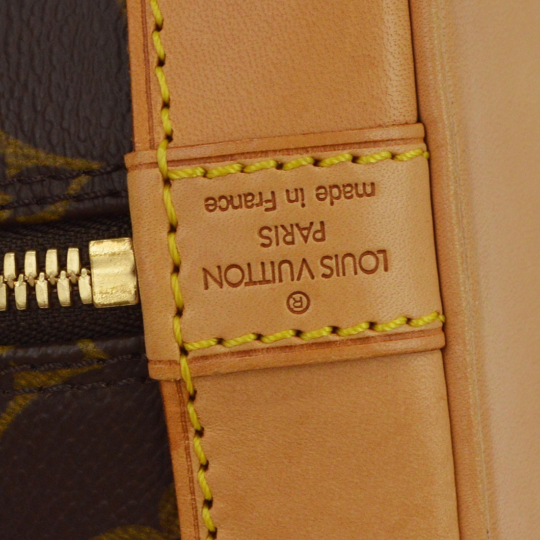 Borsa Louis Vuitton Alma Vintage in Tela Monogram Marrone — Rif. VI447