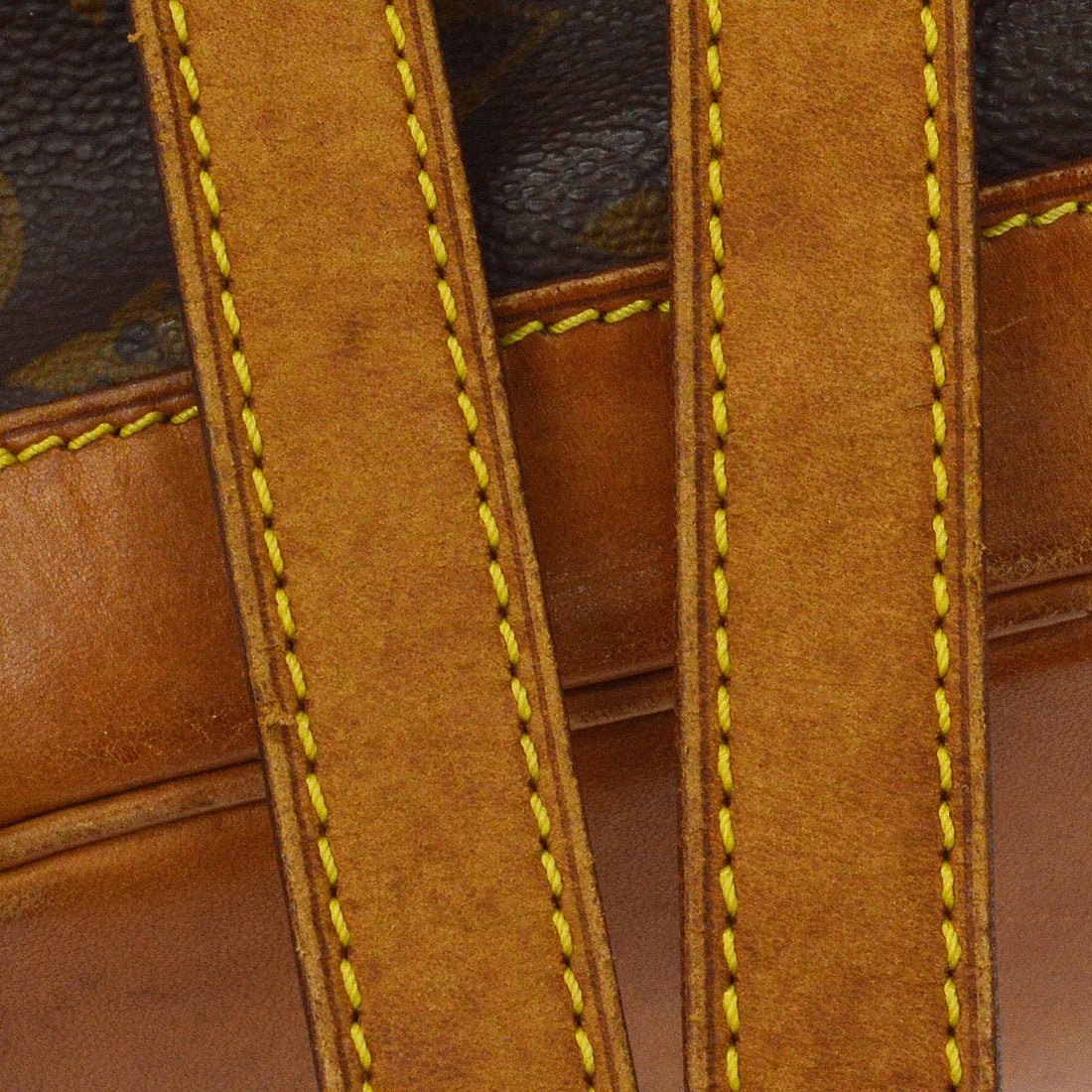 Zaino Louis Vuitton Montsouris MM Vintage in Tela Monogram