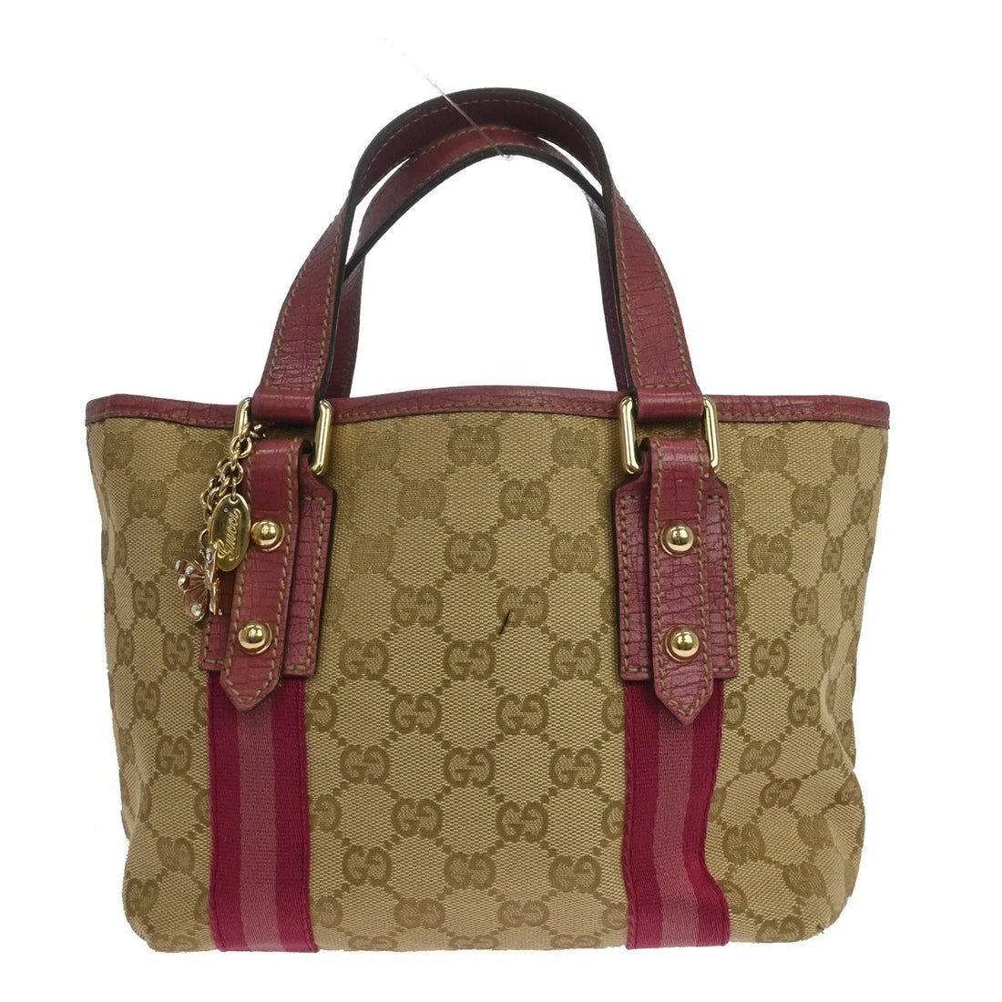 Borsa Gucci GG Tote Vintage in Tela Beige