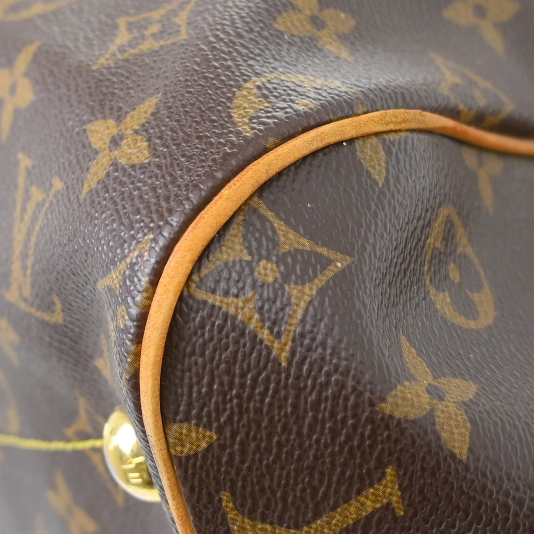 Borsa Louis Vuitton Tivoli GM Vintage in Tela Monogram Marrone
