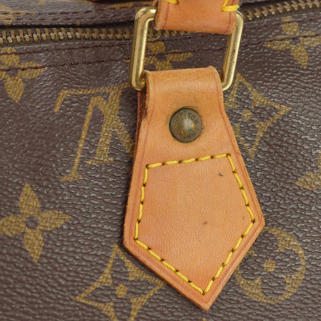 Borsa Louis Vuitton Speedy 40 Vintage in Tela Monogram e Pelle Marrone — Rif. VI438