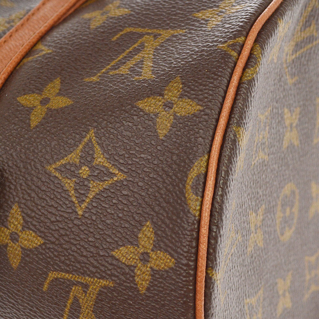 Borsa Louis Vuitton Papillon 30 Vintage in Tela Monogram e Pelle Marrone