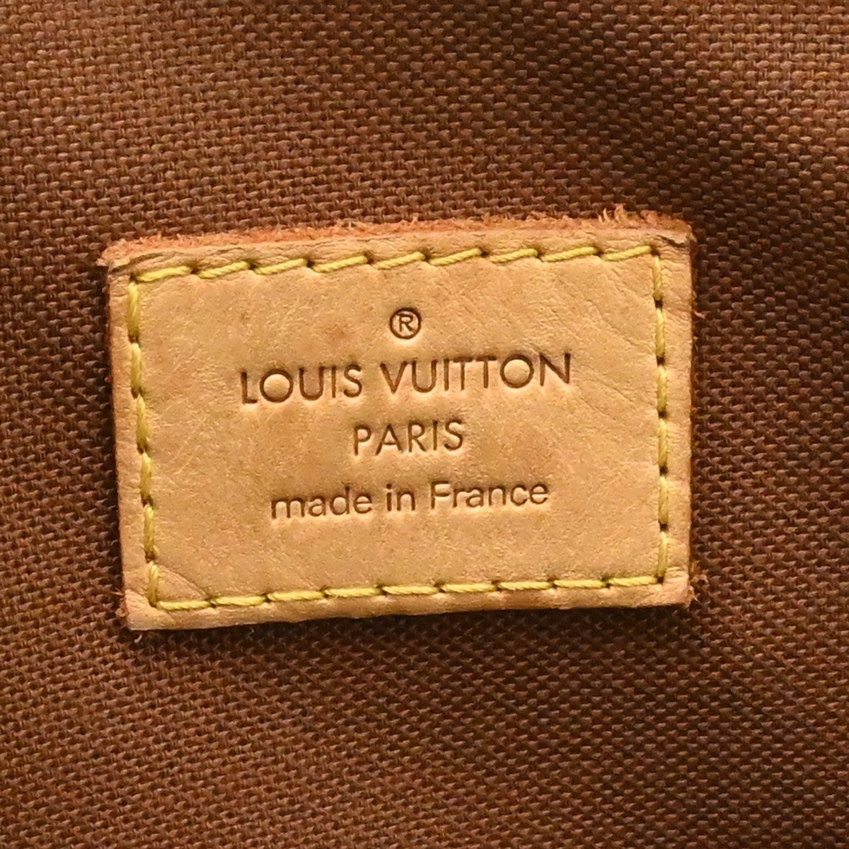 Louis Vuitton Monogram Batignolles Tote Handbag Autentica