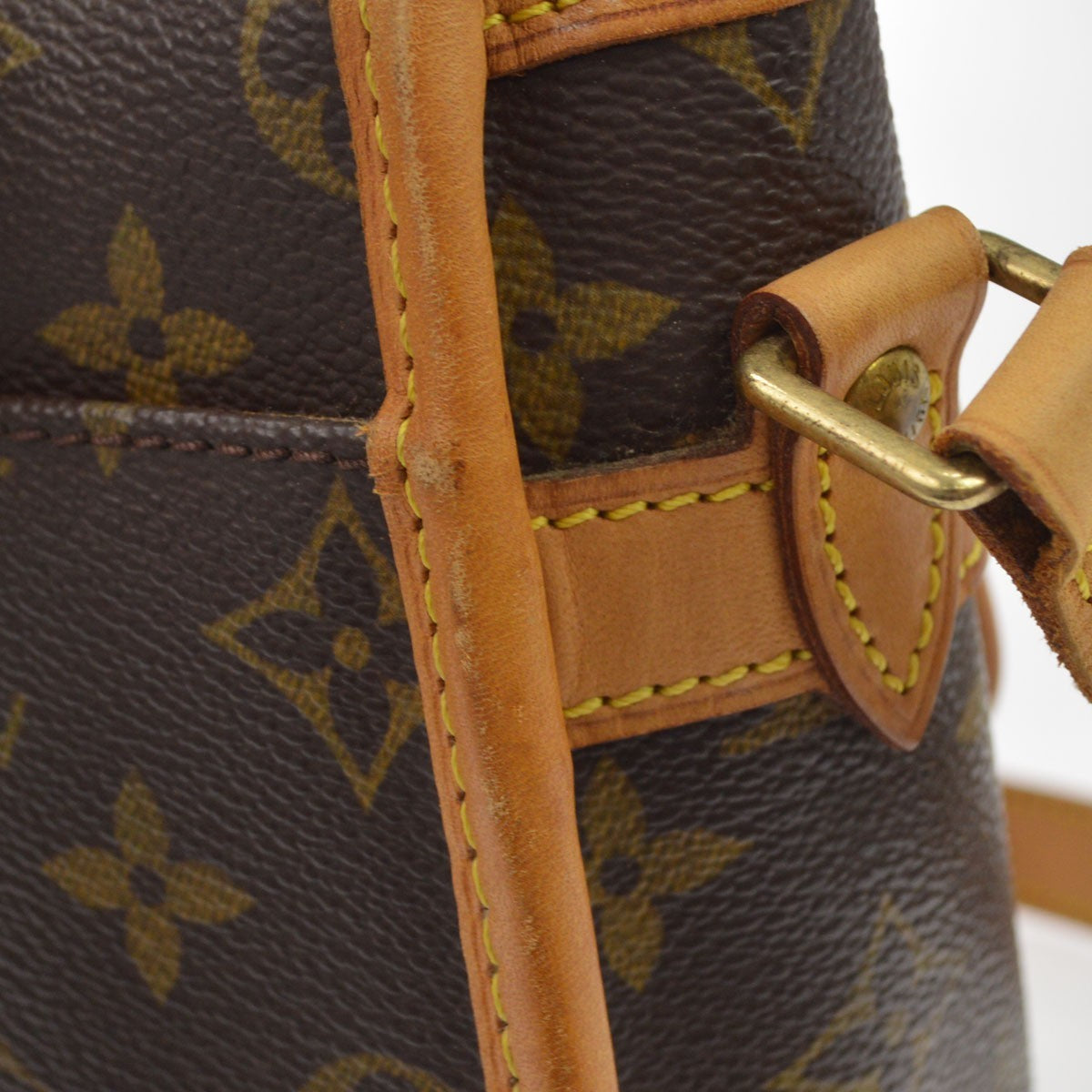 Borsa Louis Vuitton Sologne Vintage in Tela Monogram Marrone