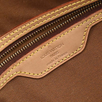 Borsa Louis Vuitton Cabas Mezzo Vintage in Tela Monogram Marrone