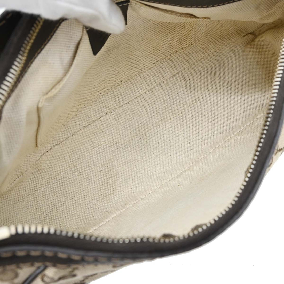 Borsa Gucci GG Sherry Vintage in Tela Beige