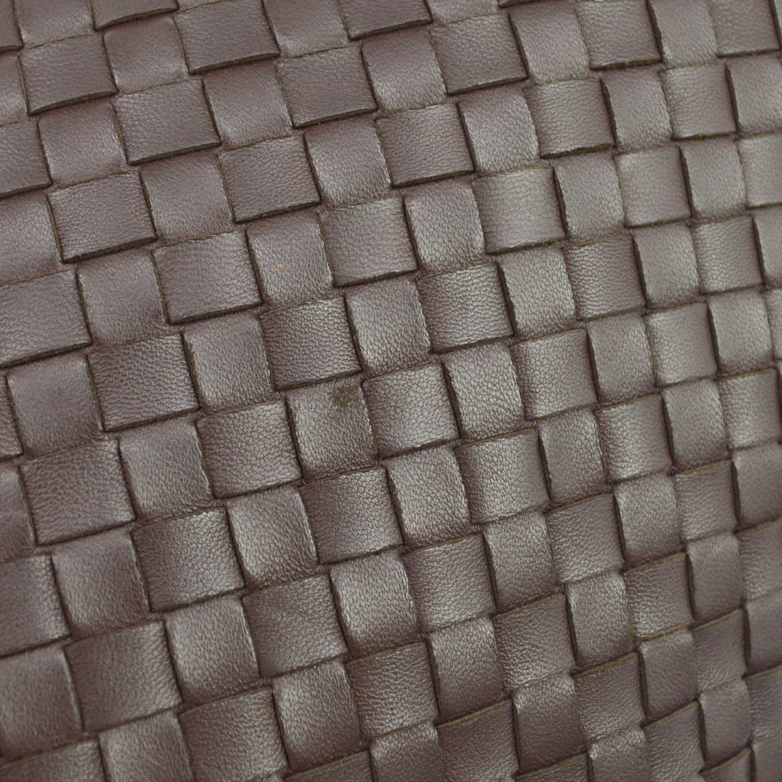 Borsa Bottega Veneta Brown Lambskin Intrecciato Hobo Handbag Vintage in Pelle Intrecciato Marrone