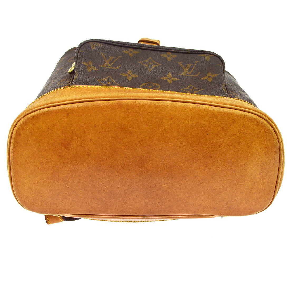 Zaino Louis Vuitton Montsouris MM Vintage in Tela Monogram