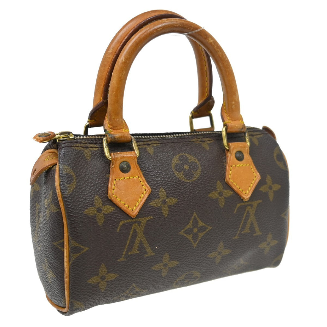 Borsa Louis Vuitton Mini Speedy Vintage in Tela Monogram