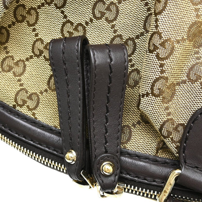 Gucci Beige Canvas GG Tote 2way Handbag Vintage