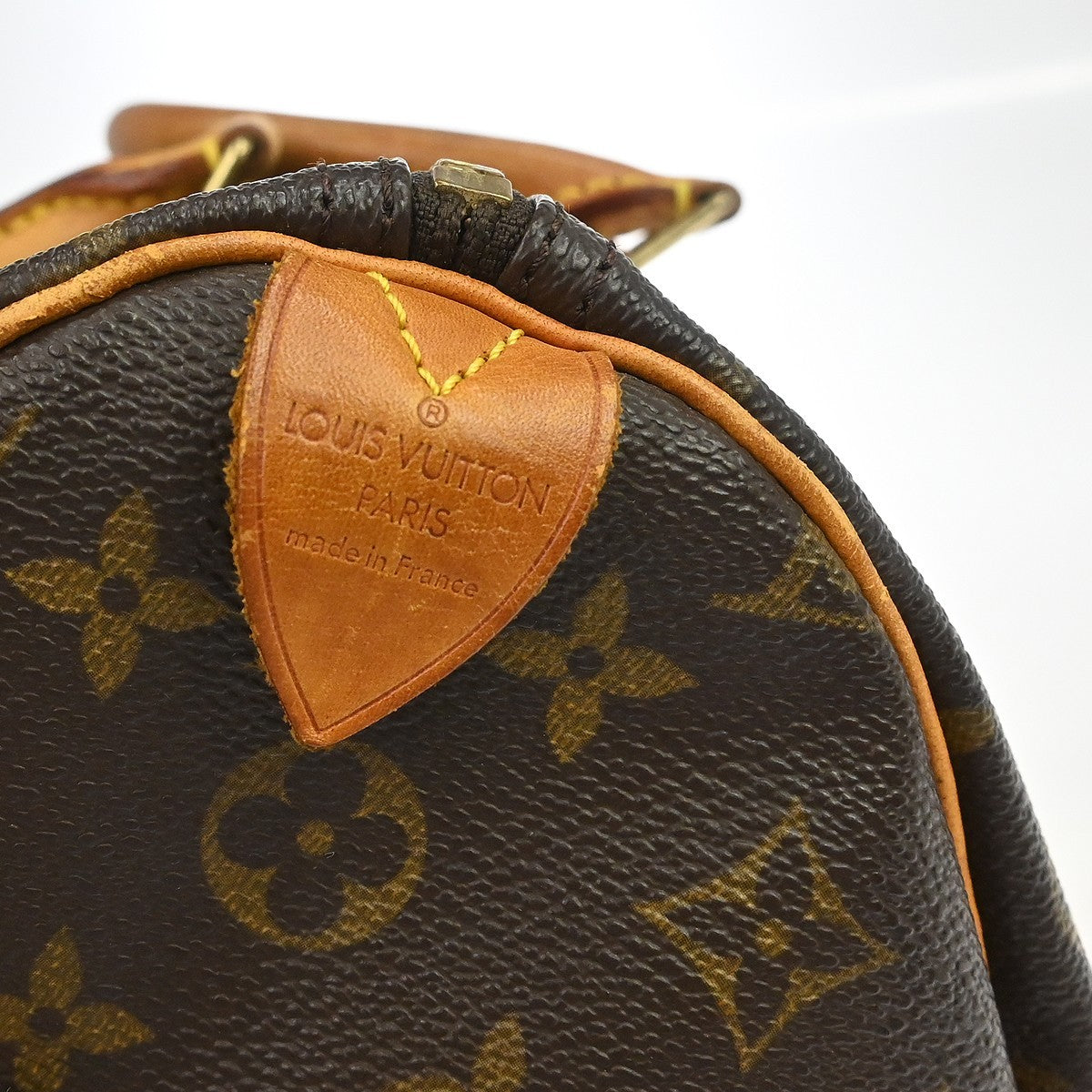 Louis Vuitton Speedy 35 Handbag Purse Monogram Canvas