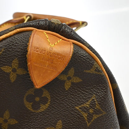 Louis Vuitton Speedy 35 Handbag Purse Monogram Canvas