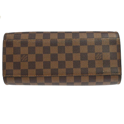 Louis Vuitton Triana Handbag Damier Canvas Ebene