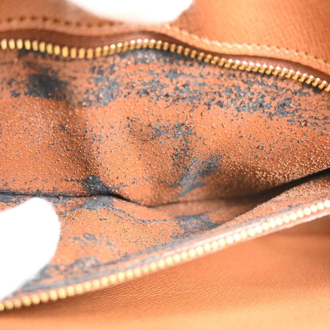 Pochette Louis Vuitton Marly Dragonne GM Vintage in Tela Monogram