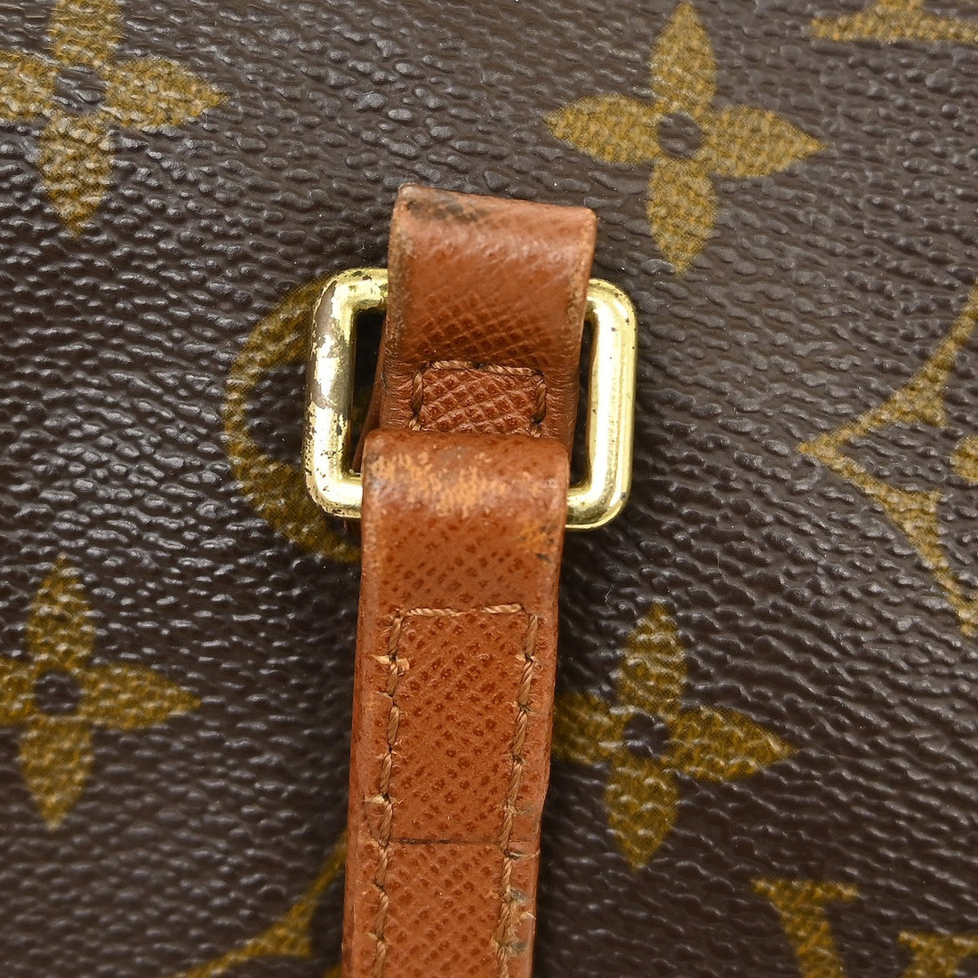 Borsa Louis Vuitton Papillon 26 Handbag Monogram Vintage in Monogram Canvas Marrone