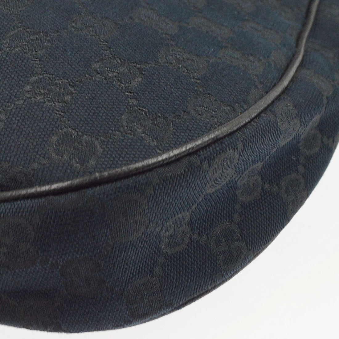 Borsa Gucci GG Shoulder Bag Vintage in Tela, Pelle Nero