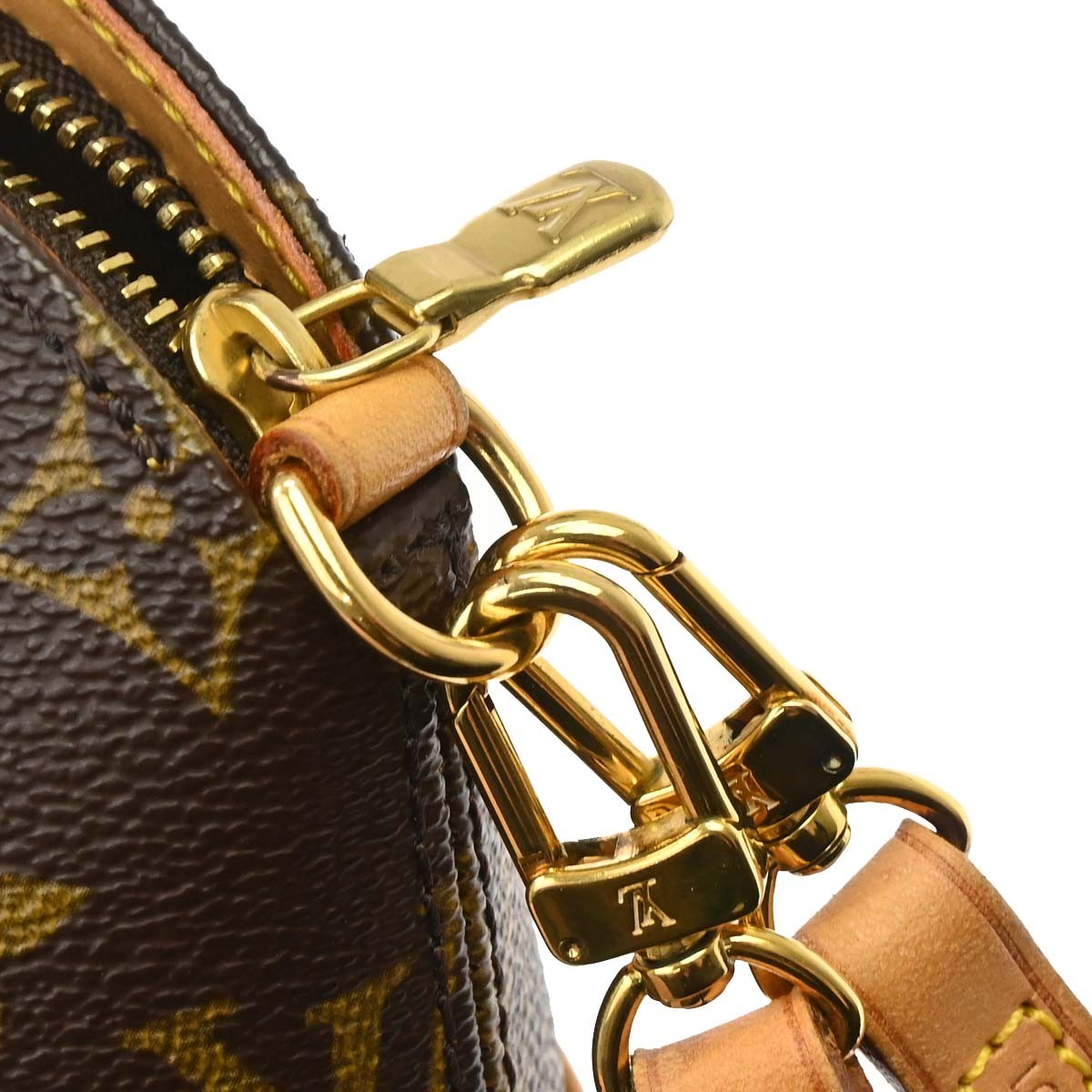 Louis Vuitton Mini Ellipse Monogram Pouch Bag