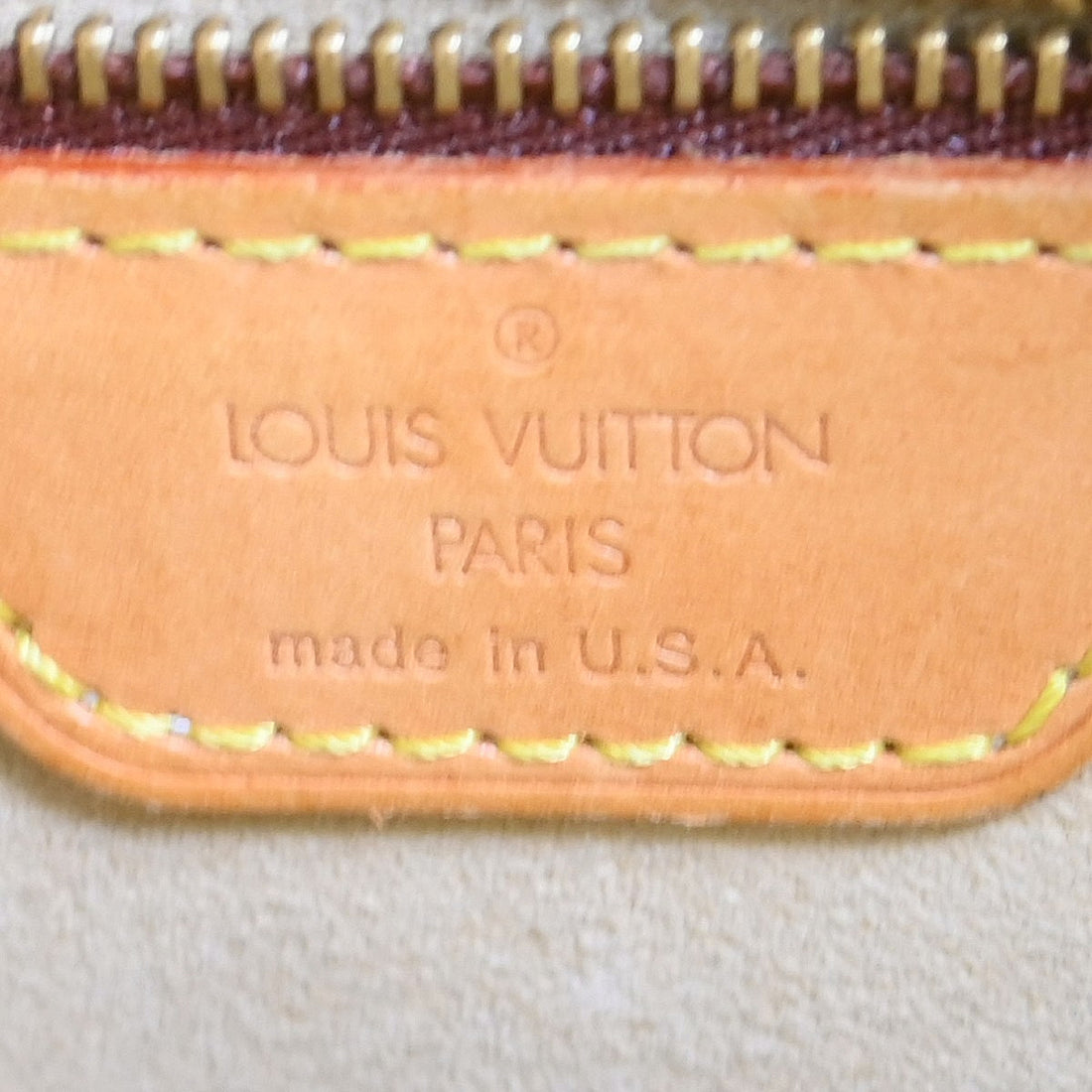 Louis Vuitton Looping GM Shoulder Bag Monogram Vintage