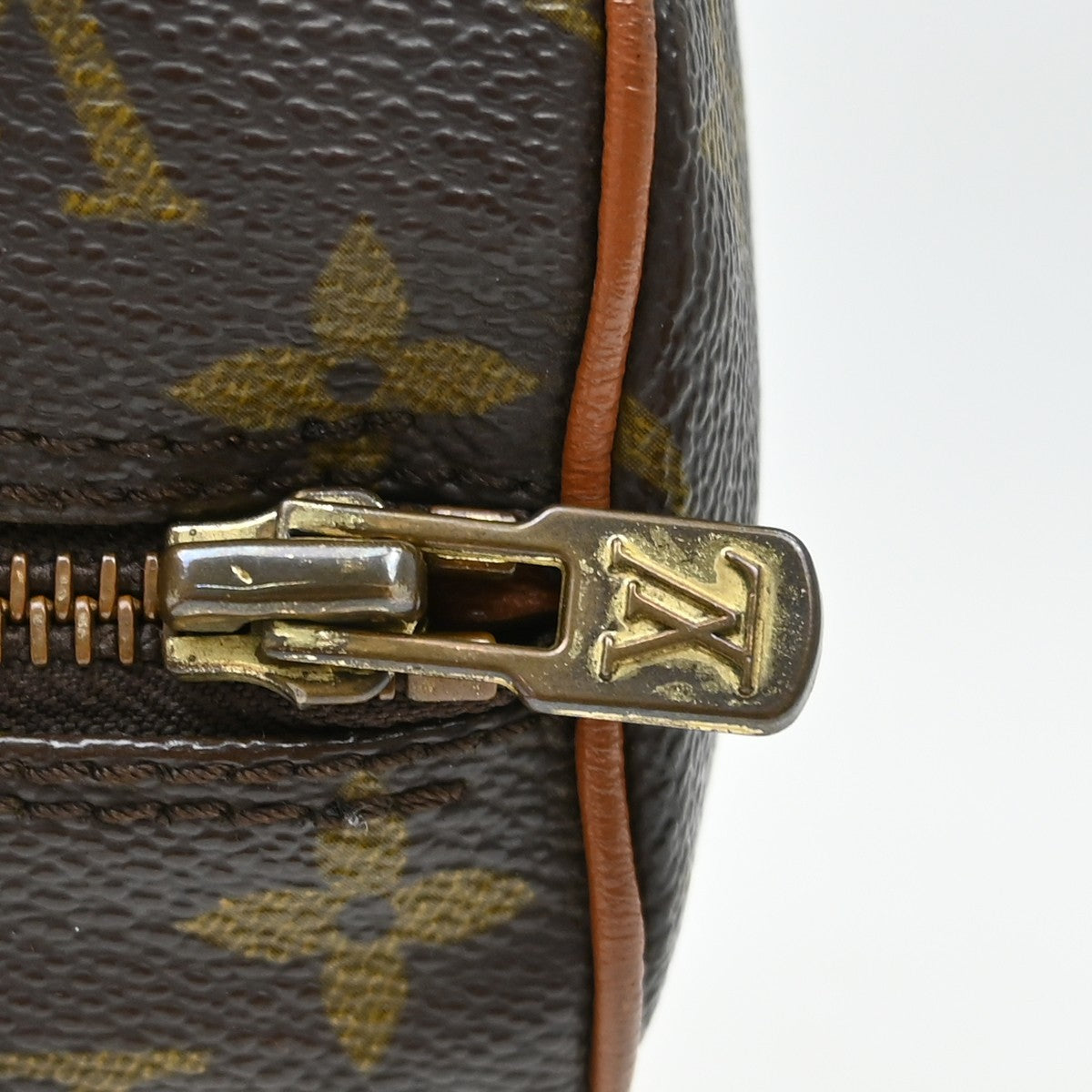 Borsa Louis Vuitton Papillon 30 Vintage in Tela Monogram Marrone