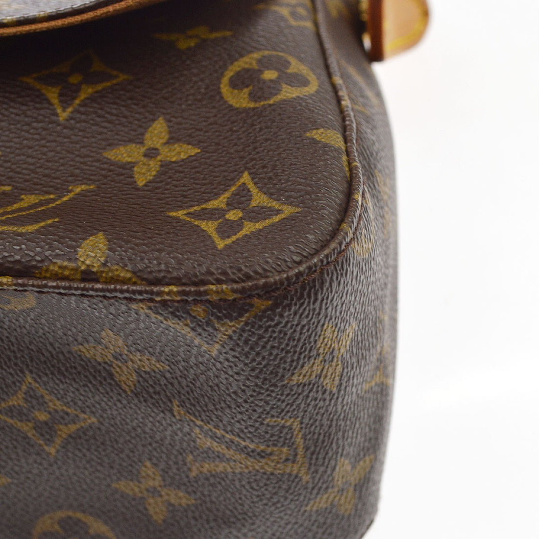 Borsa Louis Vuitton Monogram Mini Looping Handbag Vintage in Monogram Canvas, Pelle Marrone