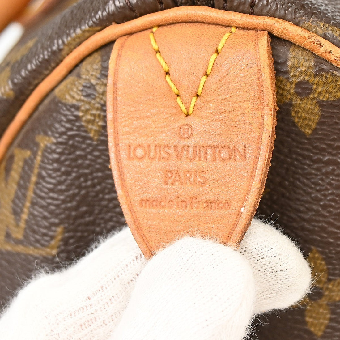 Borsa Louis Vuitton Speedy 30 Vintage in Tela Monogram Marrone — Rif. VI458