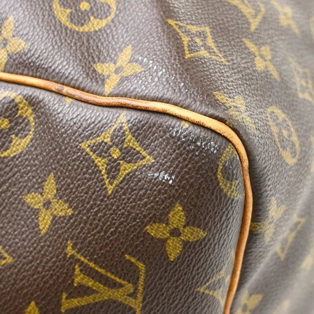 Borsa Louis Vuitton Keepall 60 Vintage da Viaggio in Tela Monogram