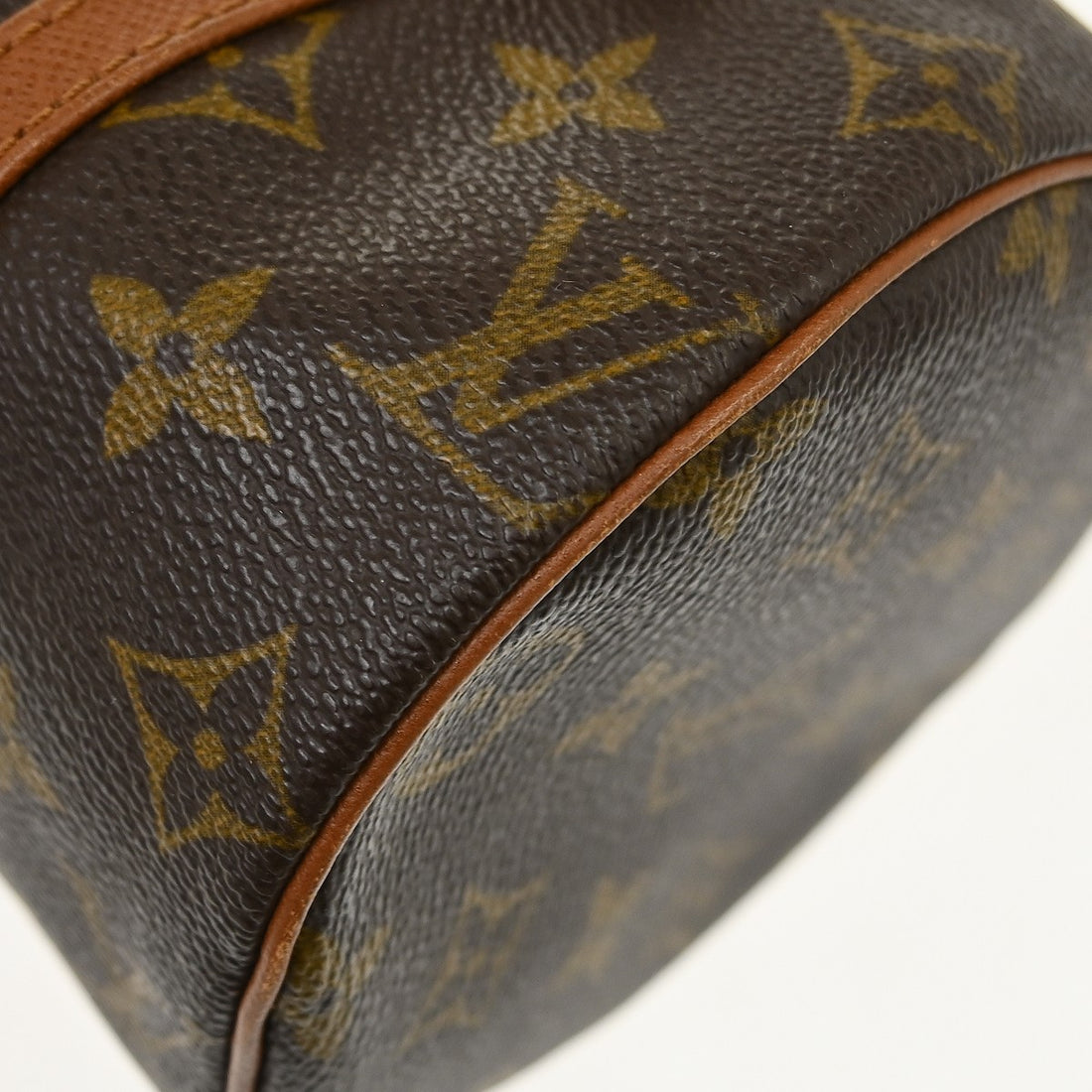 Borsa Louis Vuitton Papillon 26 Handbag Monogram Vintage in Monogram Canvas Marrone