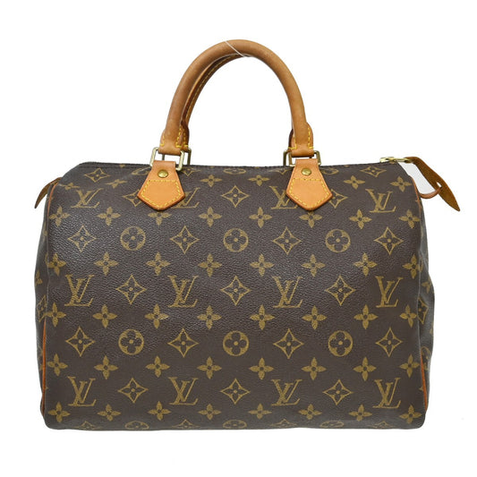 Louis Vuitton Speedy 30 Handbag Monogram Canvas