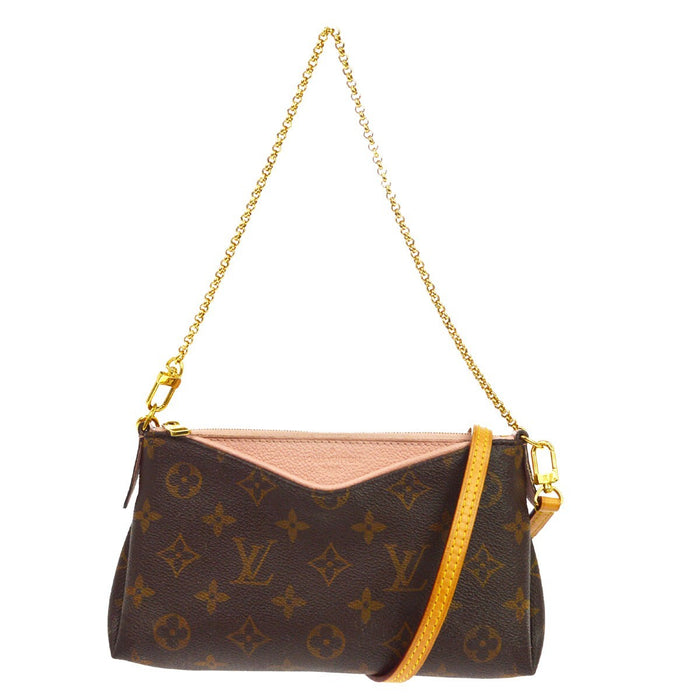 Pochette Louis Vuitton Pallas Vintage in Tela Monogram