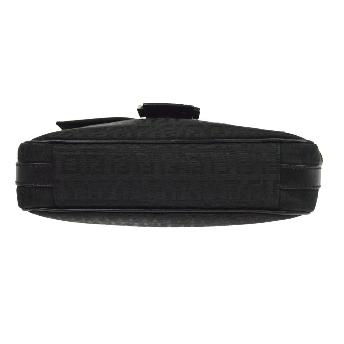 Fendi Black Zucchino Shoulder Bag