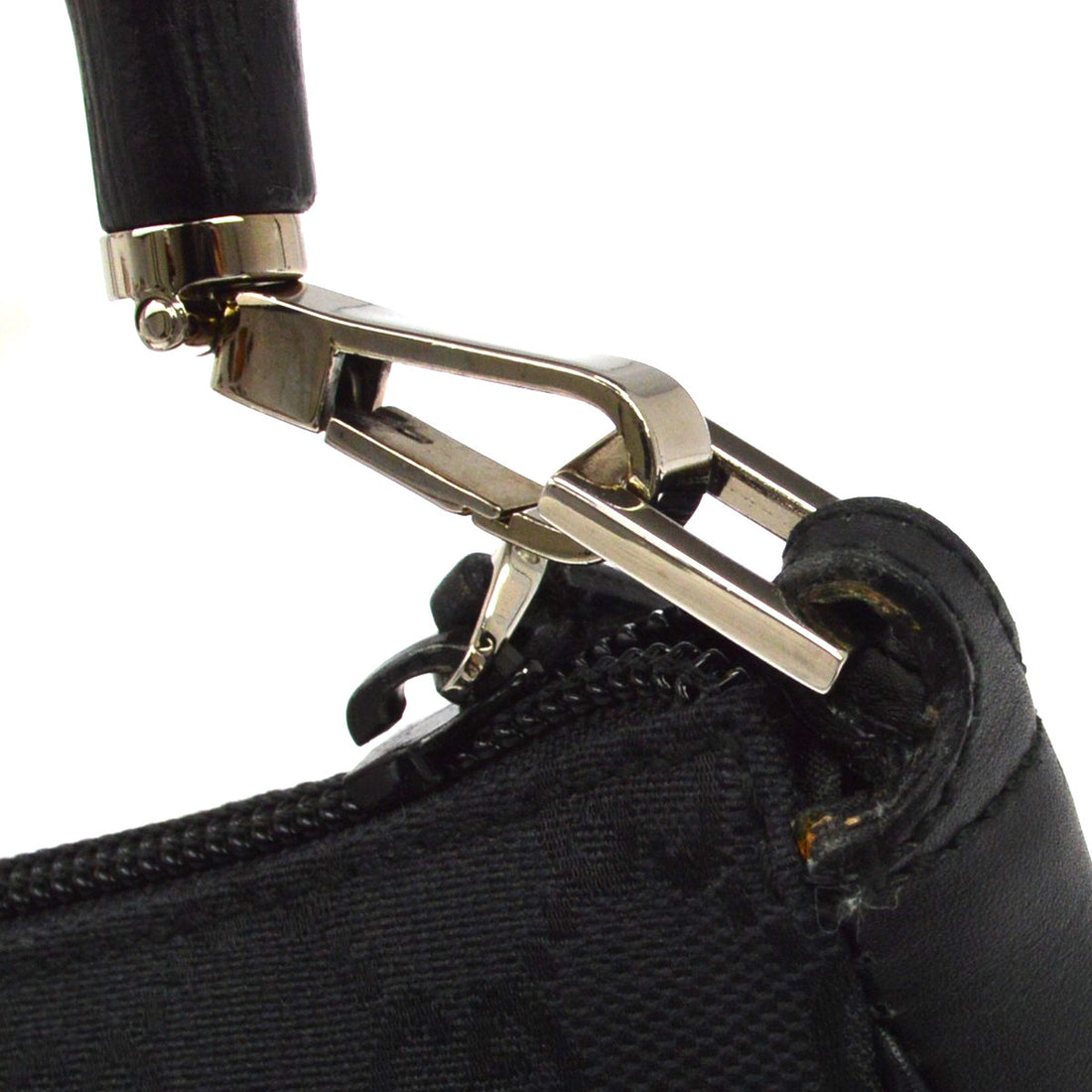 Borsa Gucci Bamboo Vintage in Pelle Nera