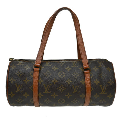 Borsa Louis Vuitton Papillon 30 Vintage in Tela Monogram Marrone