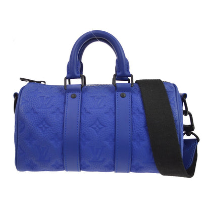 Louis Vuitton Blue Keepall Bandouliere 25 Duffle Bag