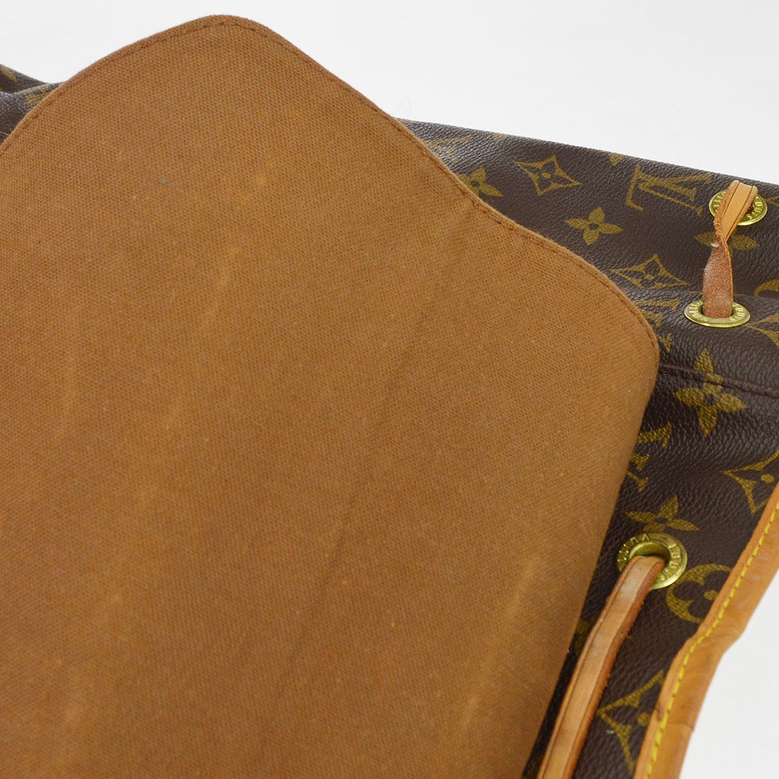 Zaino Louis Vuitton Montsouris GM Vintage in Tela Monogram