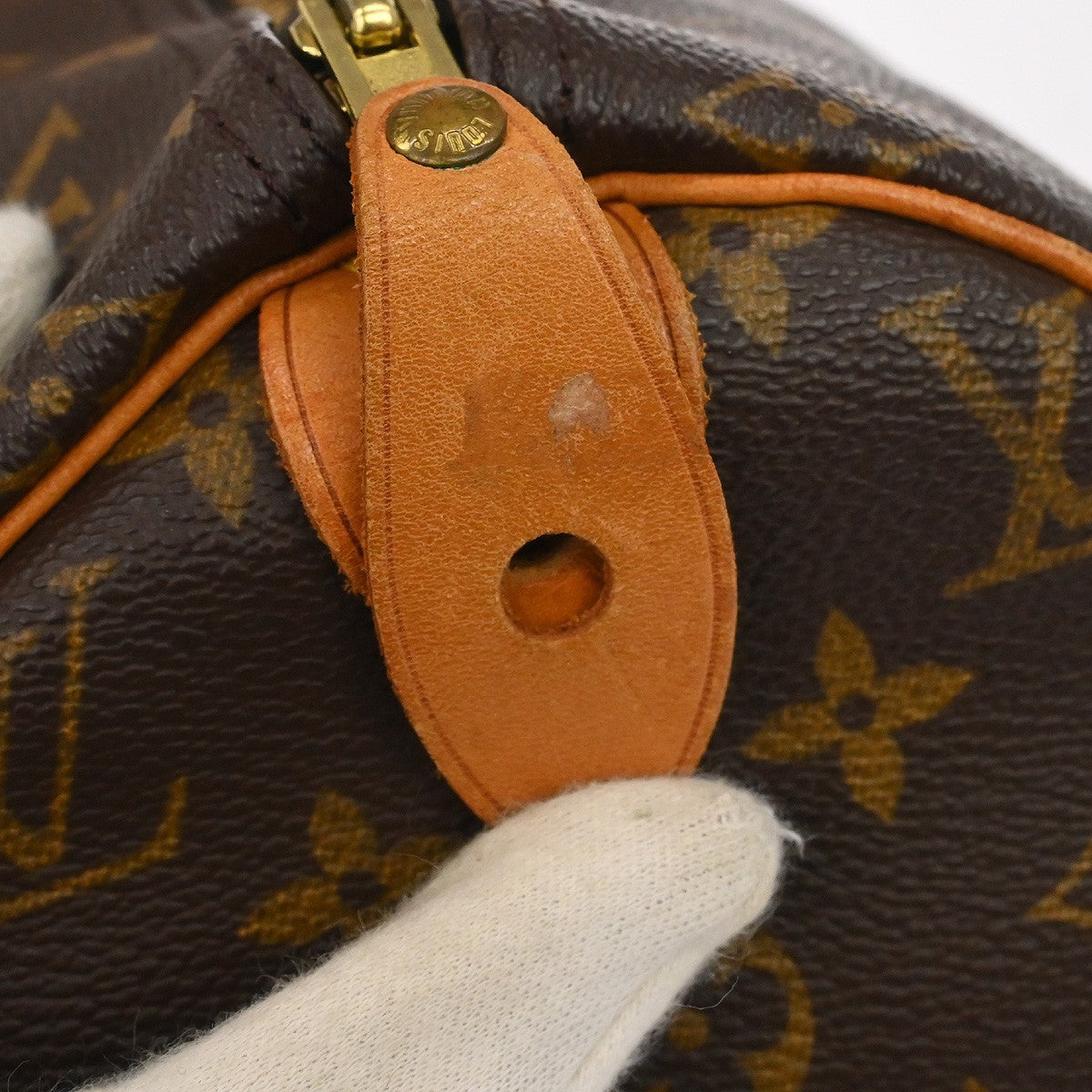 Louis Vuitton Monogram Speedy 40 Duffle Handbag Elegante