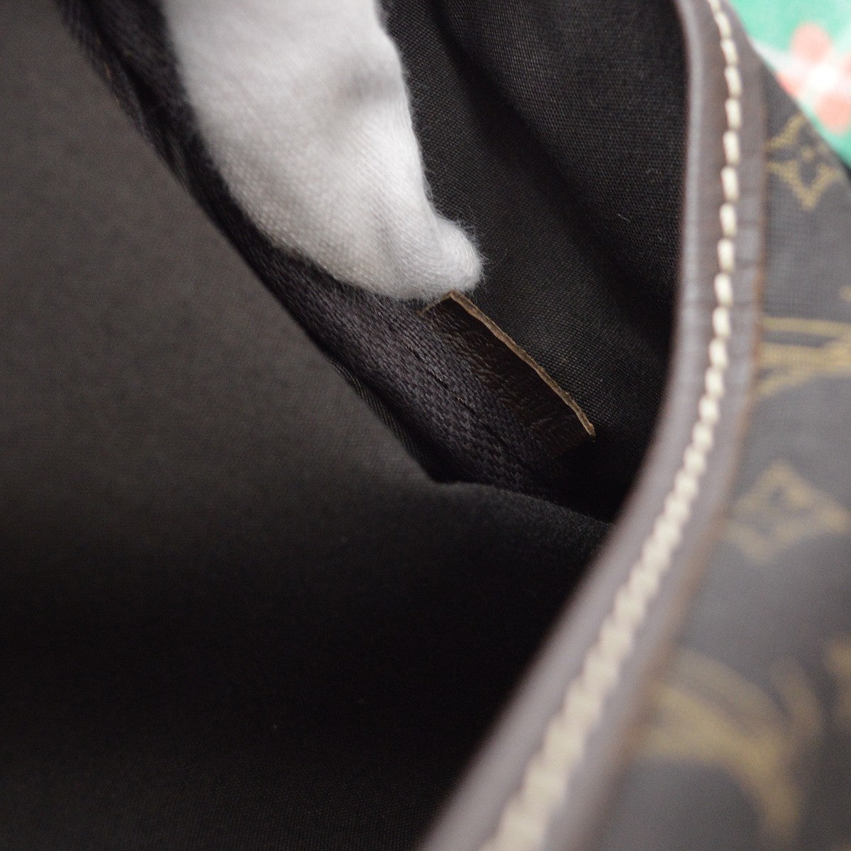 Louis Vuitton Mini Lin Saumur 30 Shoulder Bag Vintage