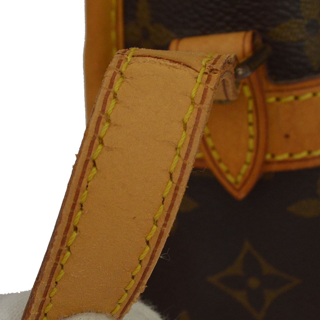 Borsa Louis Vuitton Sologne Vintage in Tela Monogram e Pelle Marrone