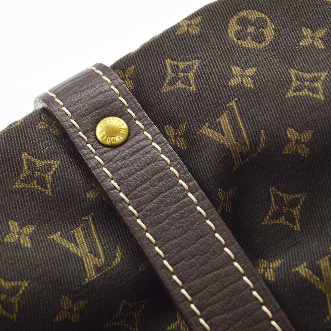 Louis Vuitton Saumur 30 Vintage Crossbody in Mini Lin Canvas