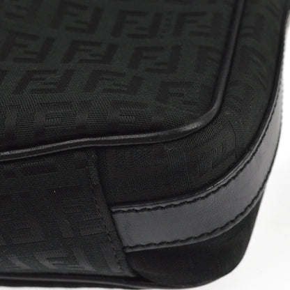 Fendi Black Zucchino Shoulder Bag