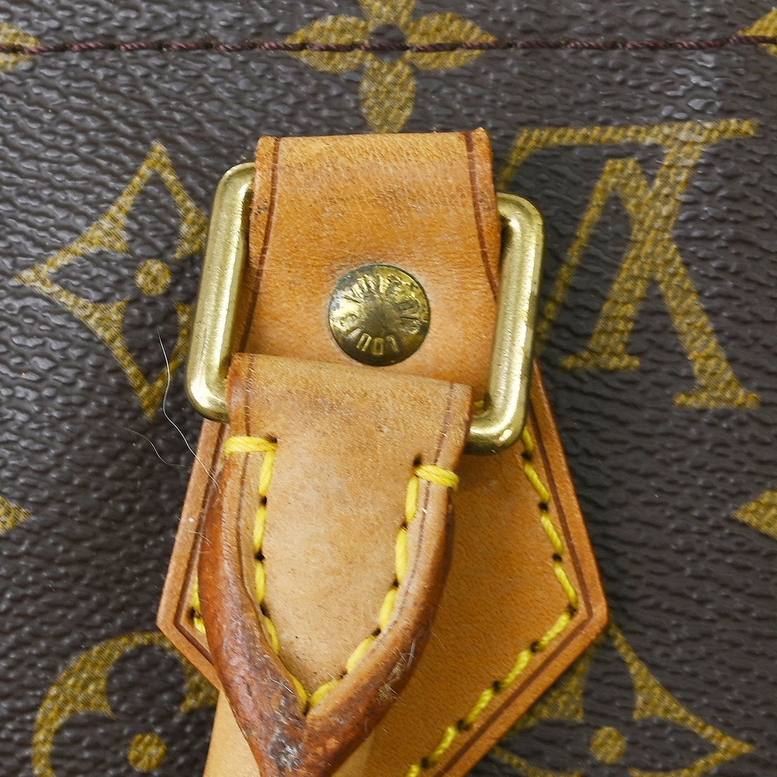 Louis Vuitton Monogram Speedy 40 Duffle Handbag Vintage