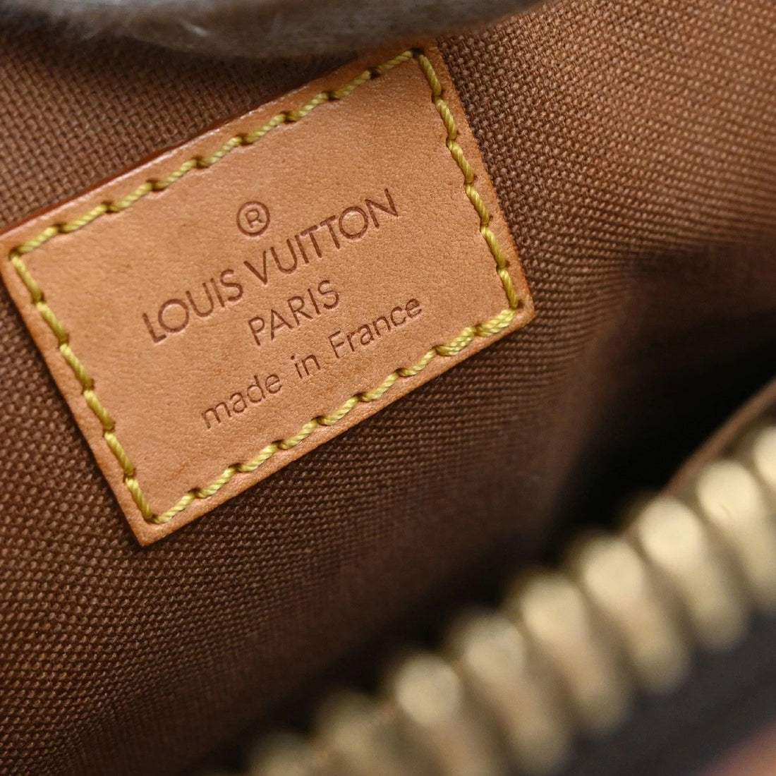 Borsa Louis Vuitton Monogram Tivoli GM Handbag Vintage in Monogram Canvas, Leather Marrone