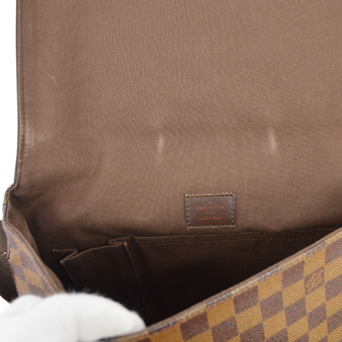 Louis Vuitton Damier Brooklyn MM Shoulder Bag Vintage