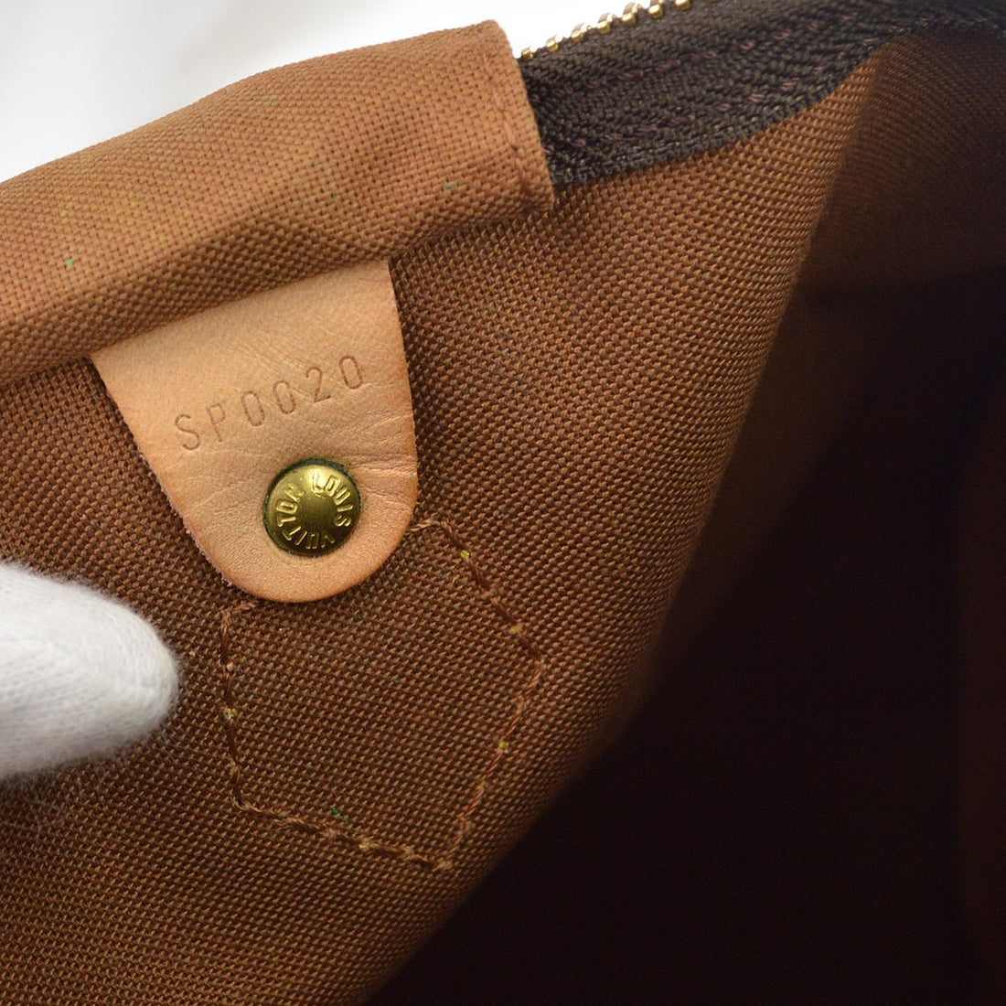 Borsa Louis Vuitton Speedy 40 Vintage in Tela Monogram e Pelle Marrone
