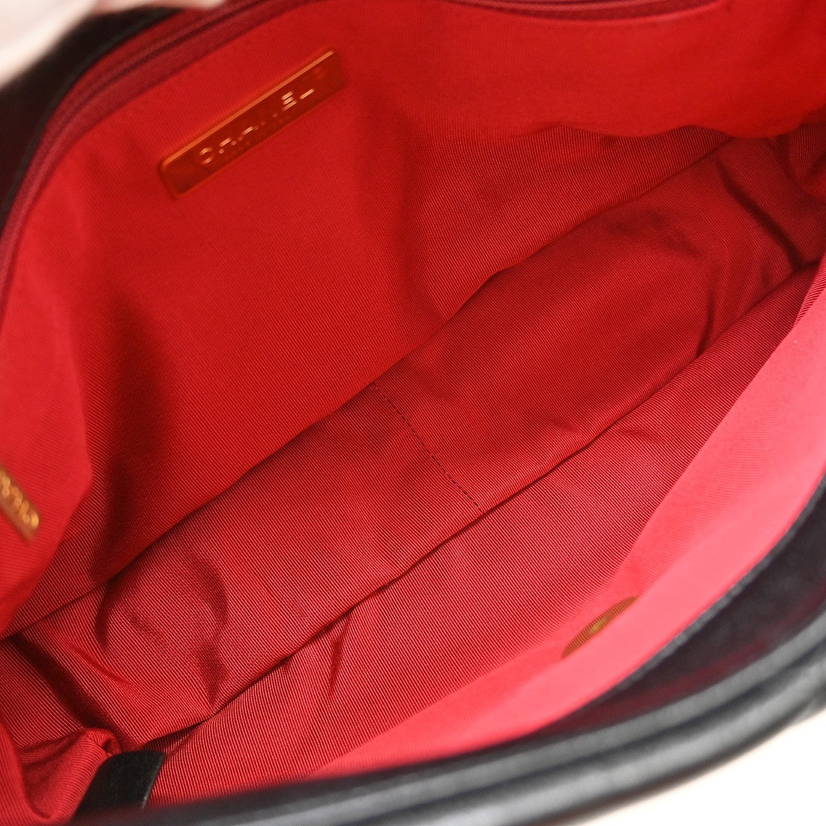 Chanel Black Lambskin 19 Large 2way Handbag