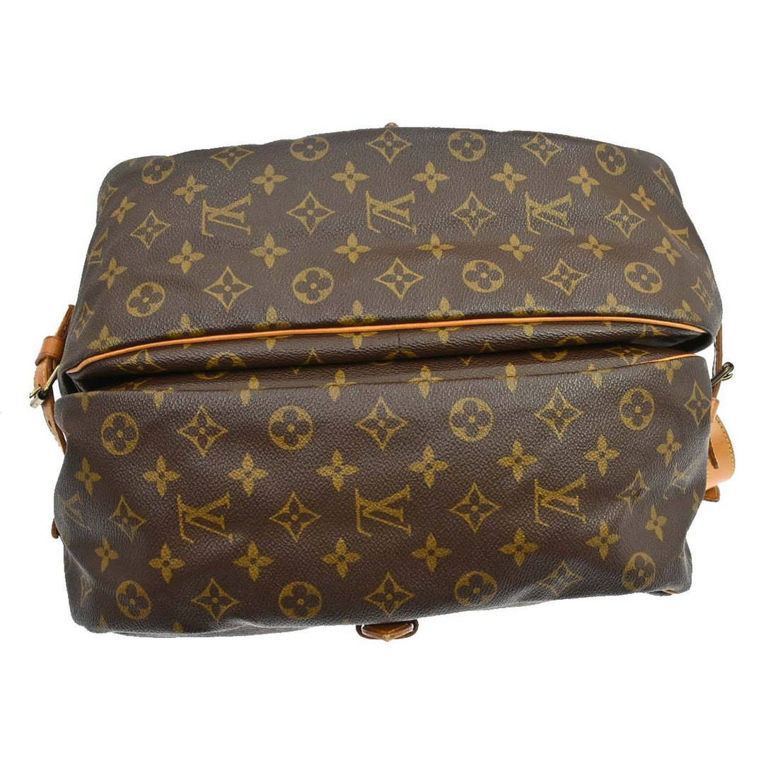 Borsa Louis Vuitton Saumur 35 Vintage in Tela Monogram e Pelle Marrone — Rif. VI451