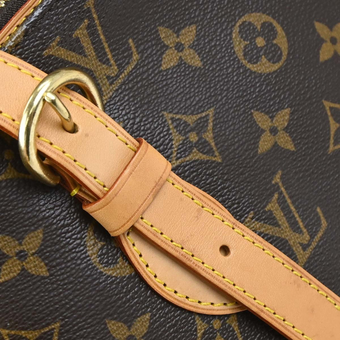 Borsa Louis Vuitton Popincourt Haut Vintage in Tela Monogram