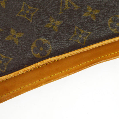 Borsa Louis Vuitton Hudson GM Vintage in Tela Monogram Marrone