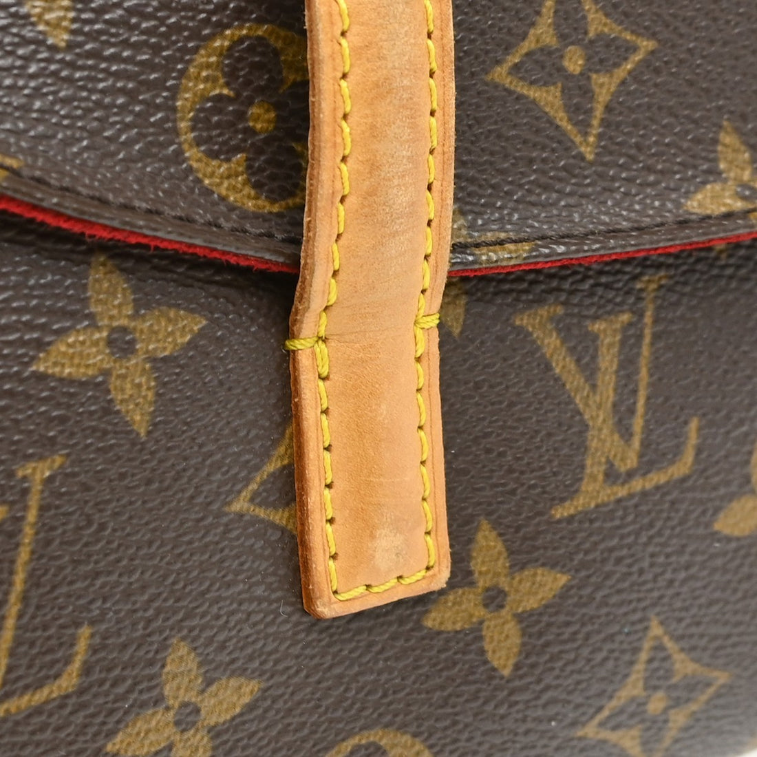 Borsa Louis Vuitton Sonatine Vintage in Tela Monogram Marrone