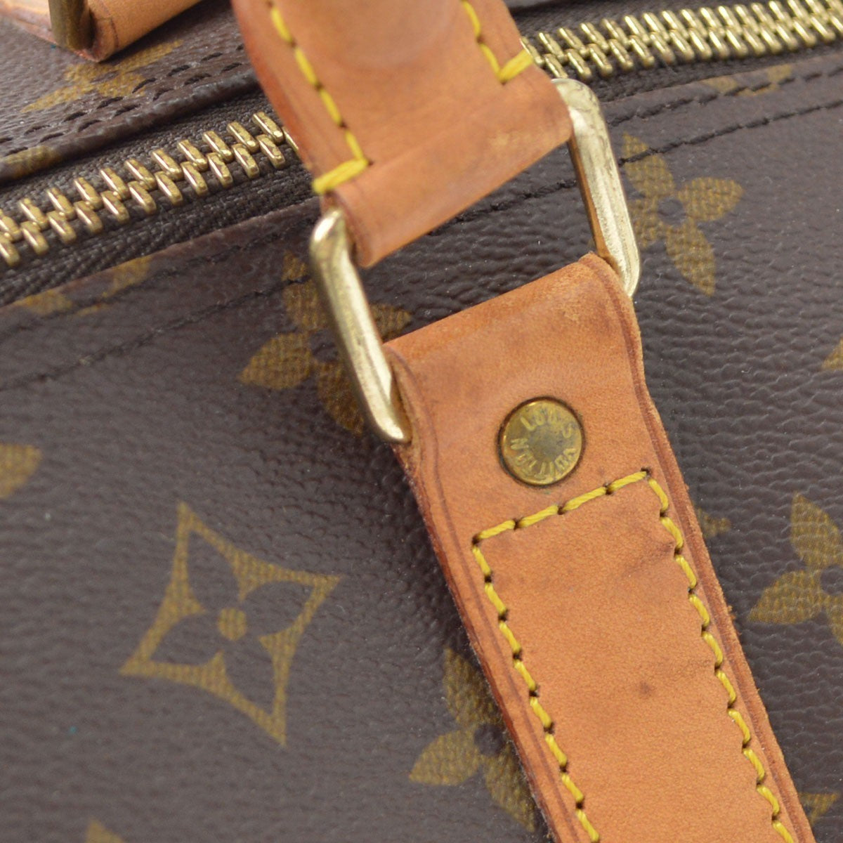 Louis Vuitton Keepall 60 Vintage da Viaggio in Tela Monogram