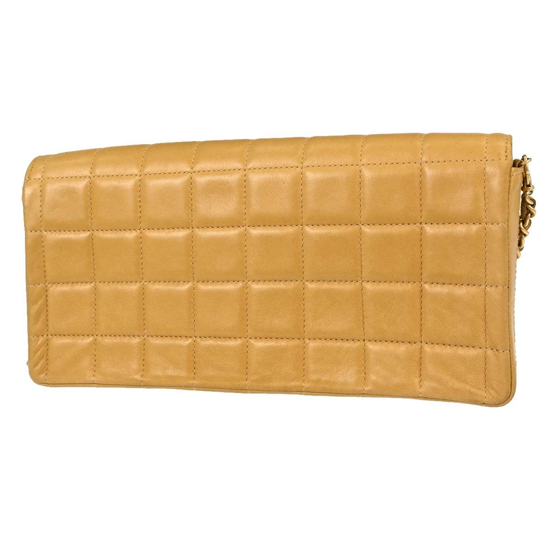 Borsa Chanel East West Vintage in Pelle di Agnello Beige
